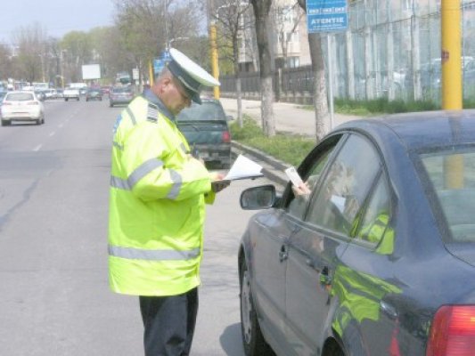 Prins la volan fără permis de conducere